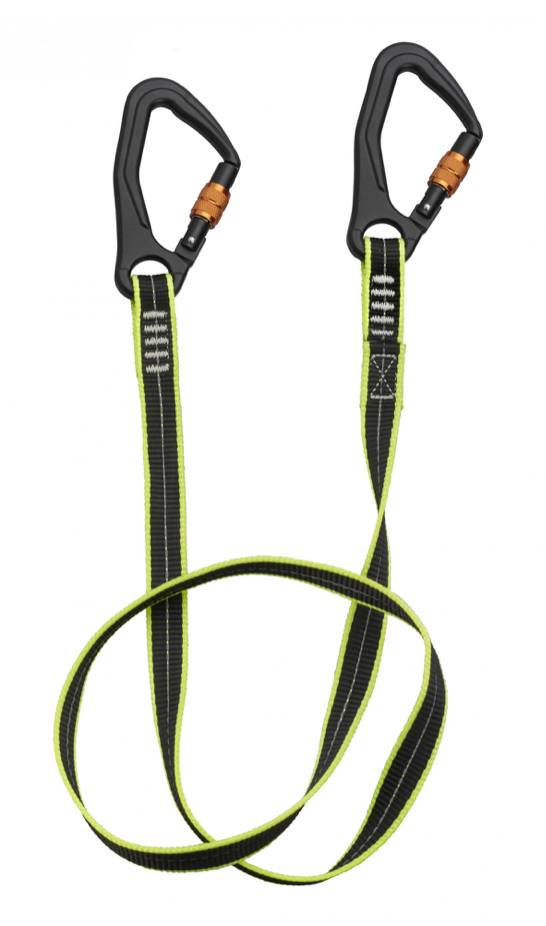 Plastimo FLAT TETHER mit einem oder zwei Sicherheitsharken, Aluminium