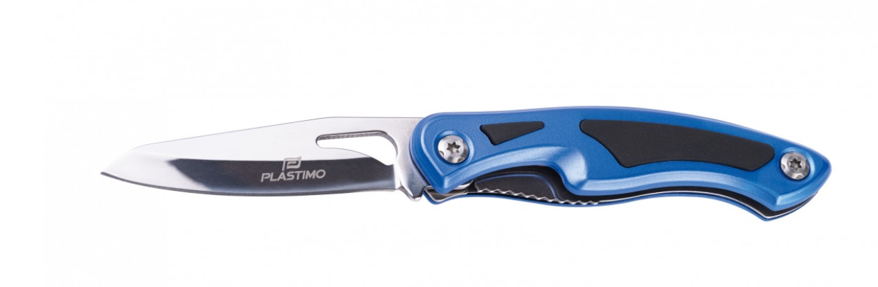 Plastimo vielseitiges Marinemesser blau