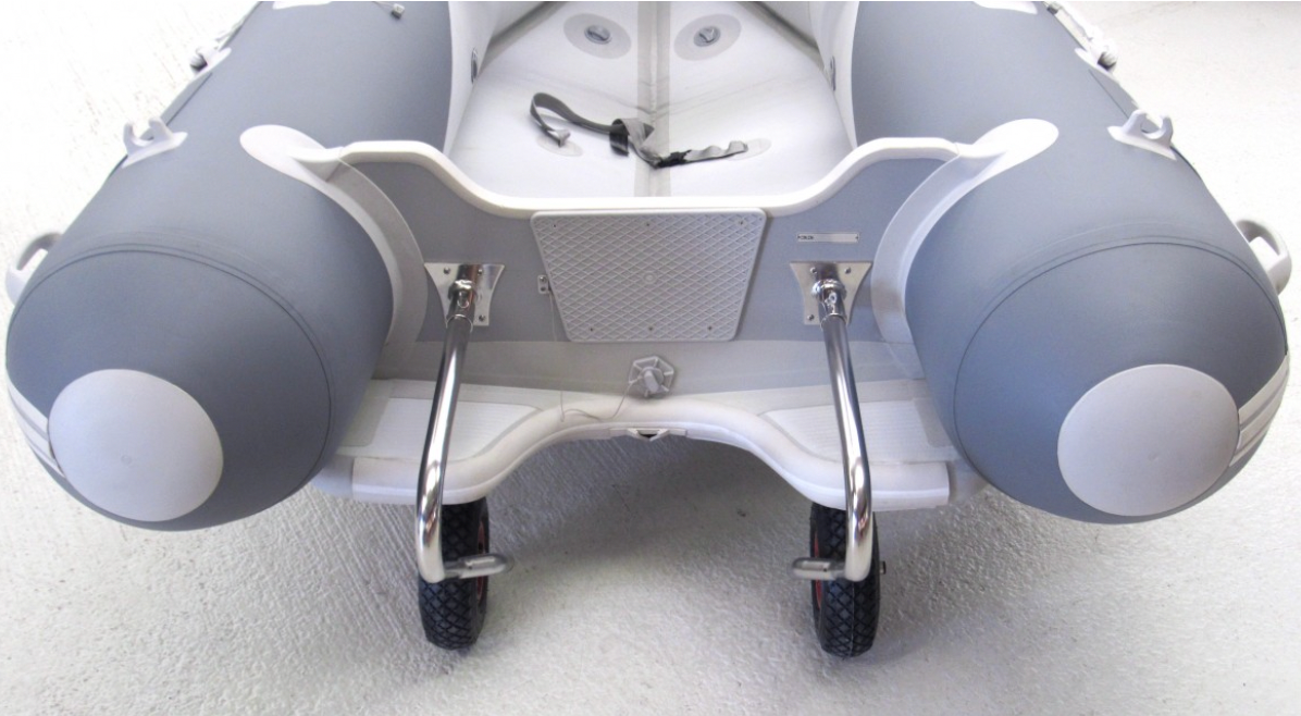 PLASTIMO Räder für Schlauchboote mit Stabilisatoren