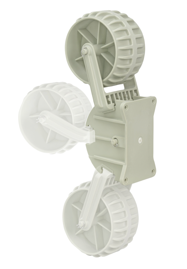 PLASTIMO einziehbare Räder aus Kunststoff