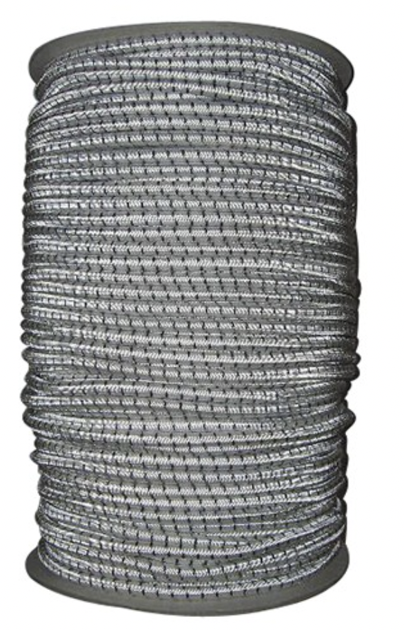 PLASTIMO Schlagschnur auf einer Rolle (Polyesterbeschichtet), schwarz, verschiedene Durchmesser