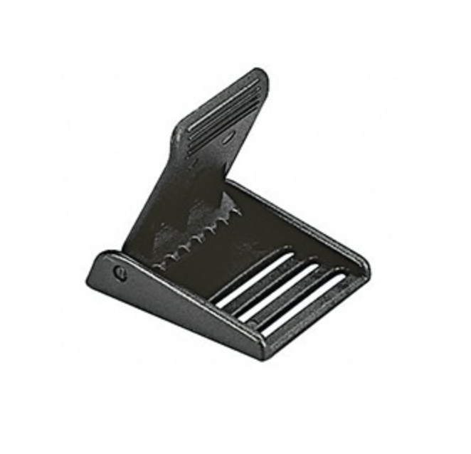 PLASTMO Plastikgurtschnalle, schwarz