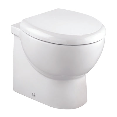 Tecma Breeze Toilette 24V Standard weiß, Softclose, All in one 2 Tasten, Magnetventil