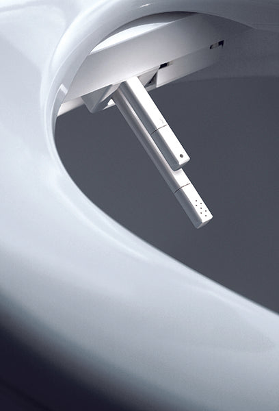 Tecma E-Breeze Toilette 12V  mit Bidet, Heizung, Trockner, Softclose, Touch Control, Magnetventil