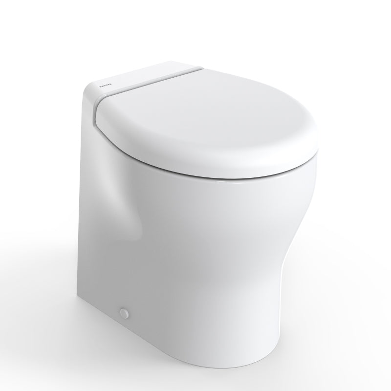 Tecma Elegance 2G Toilette 12V Standard weiß, Softclose, All in one 1 Tasten, Magnetventil