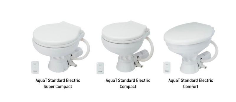 Johnson AquaT Standard Electric Super Compact elektrische Toilette 12V Bordtoilette