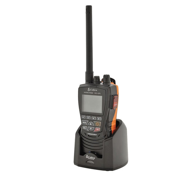 Cobra UKW Handfunkgerät MRHH600 mit GPS, DSC und ATIS fähig