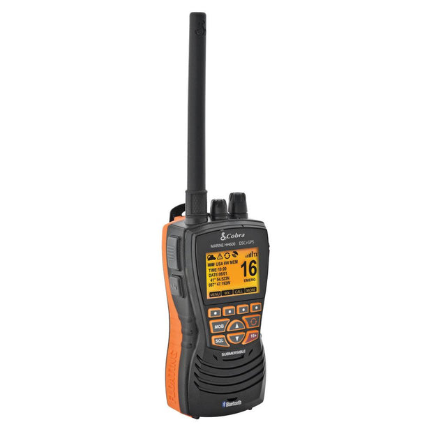 Cobra UKW Handfunkgerät MRHH600 mit GPS, DSC und ATIS fähig