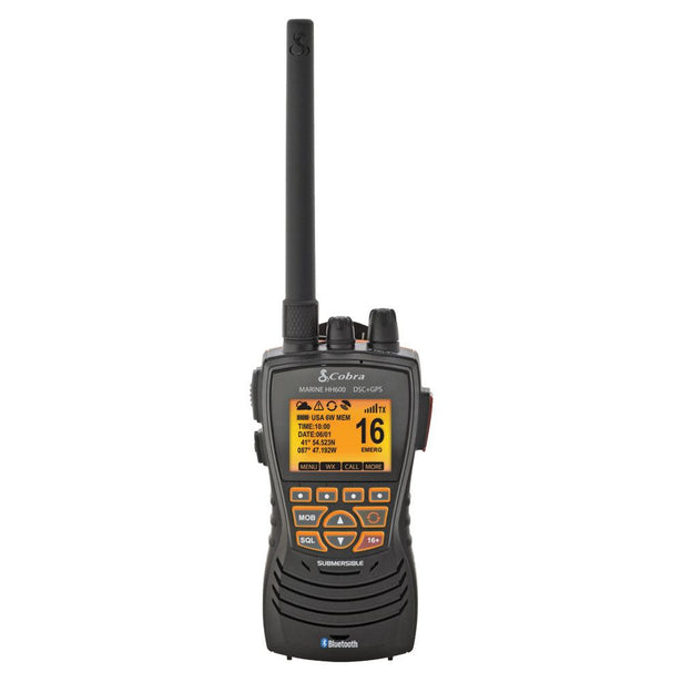 Cobra UKW Handfunkgerät MRHH600 mit GPS, DSC und ATIS fähig