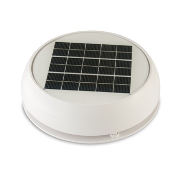Marinco Solarlüfter Type: Nicro Day and Night 100mm = 4' Weiss