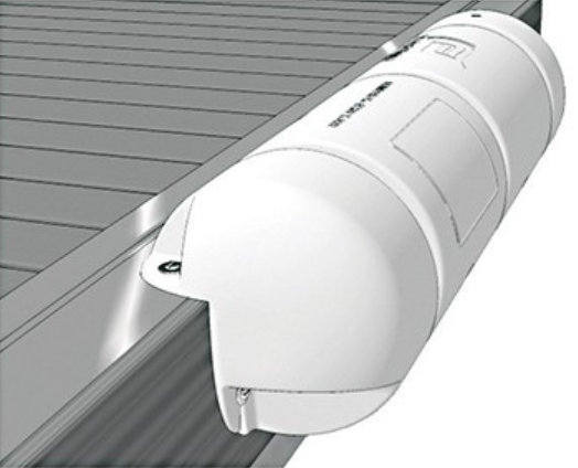 PLASTIMO Bumper 1/2 oder 3/4 ausgeschäumt 25 x 90 cm Stegfender