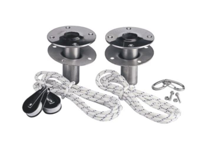 PLASTIMO Davits Paar bis max. 100 oder 160 Kg aus Edelstahl 316