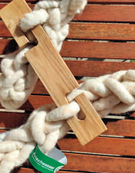 Frischwasser.tech Naturhaar- Bilgenfilter zopfform