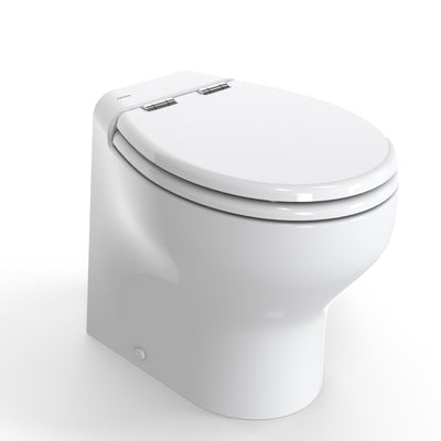 Tecma Silence Plus 2G Toilette 230V Standard weiß, Softclose, All in one 1 Tasten, Magnetventil