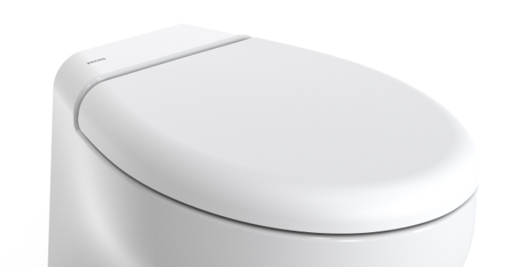 Tecma Thermosetting Ersatzdeckel & Brille für Silence Plus mit Softclose Farbe weiß