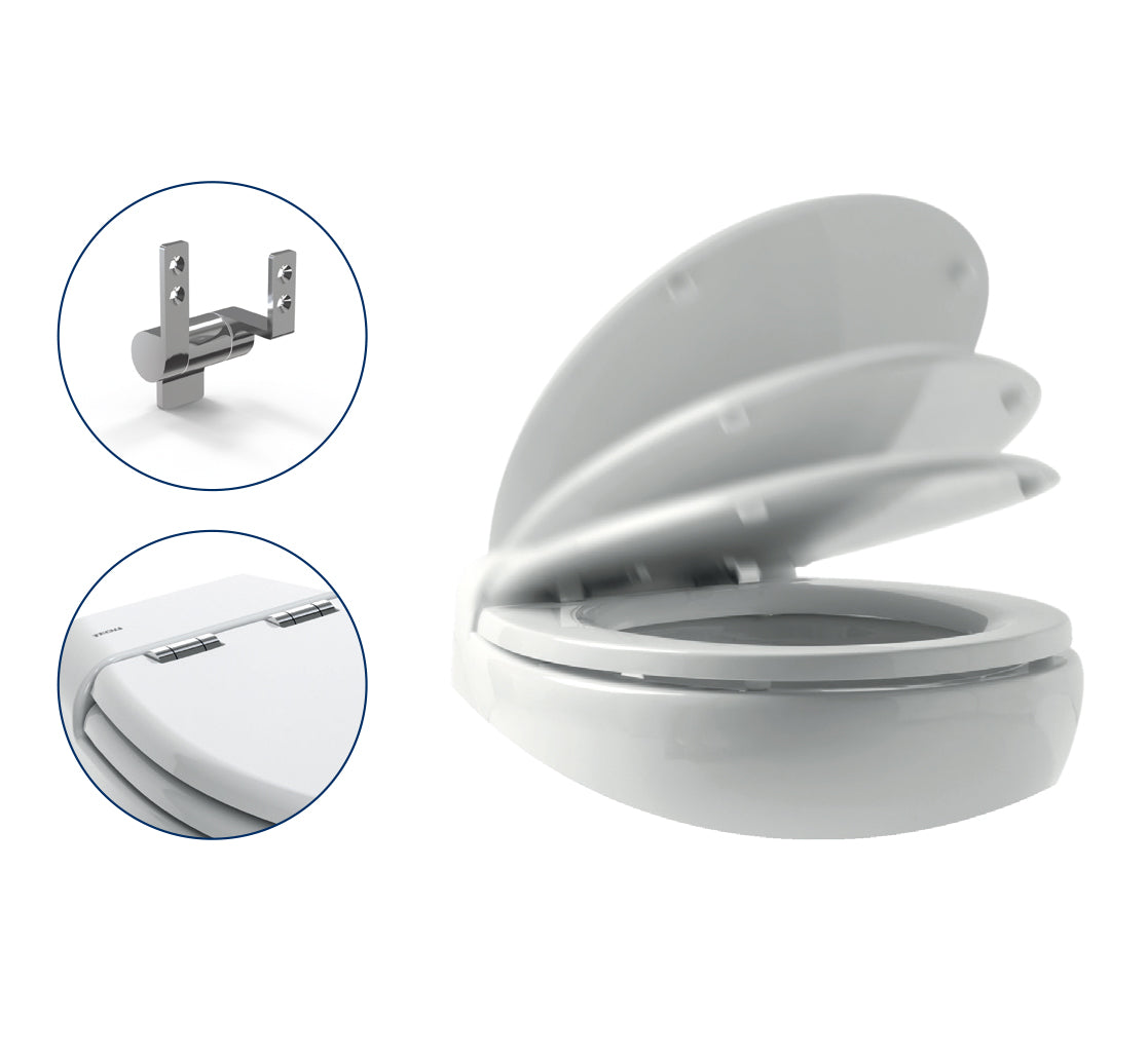Tecma Silence Plus 2G Toilette 24V Standard weiß, Softclose, Multiframe, Einlasspumpe