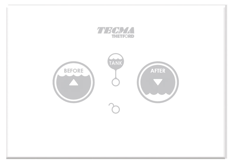 Tecma X-light Carbon Toilette 24V Short, Touch Panel, Magnetventil