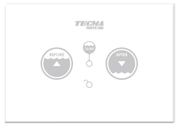 Tecma Elegance 2G Toilette 230V Standard weiß, Softclose, Touch Control, Magnetventil