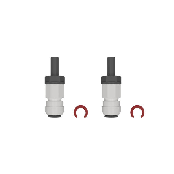 Wasseranschluss-Adapter 12mm für 12mm Steckschläuche (außentoleriert) wie z.B. UniQuick® oder John Guest®