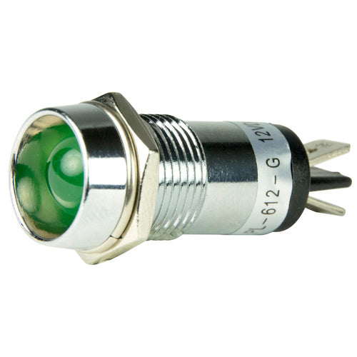 BEP Set LED-Pilotanzeigeleuchten 12V5 grün 5x
