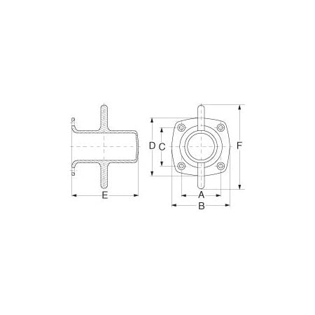 Poller Edelstahl AISI 316  Steglänge 270mm