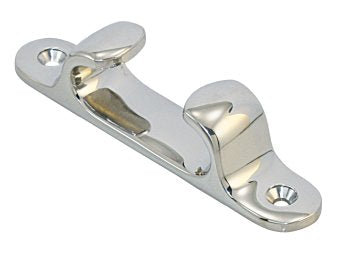 Edelstahl-Lippe    125 x 22mm    gerade