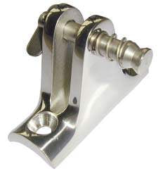 Decksgelenk 90° AISI316 f.Rohrmontage/Fast Pin