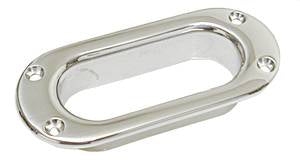 Edelstahl-Seitenklüse 140 x 63mm (22mm tief)