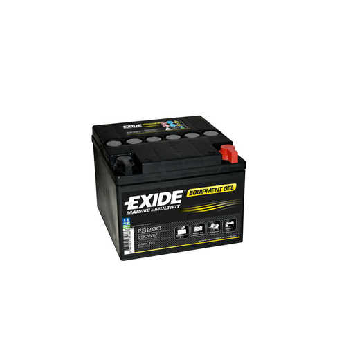Exide Equioment Gel Batterie, 25Ah, 290Wh, 12V