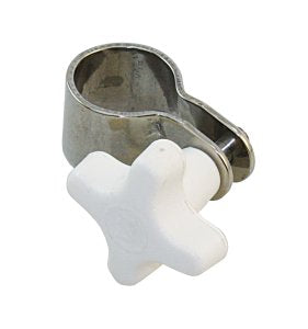 MAKEFAST Klemme mit Handstellrad f.25mm Rohr außen