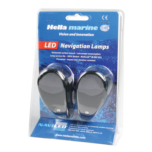 Hella Laterne LED Geh.schwarz / SET BB/STB