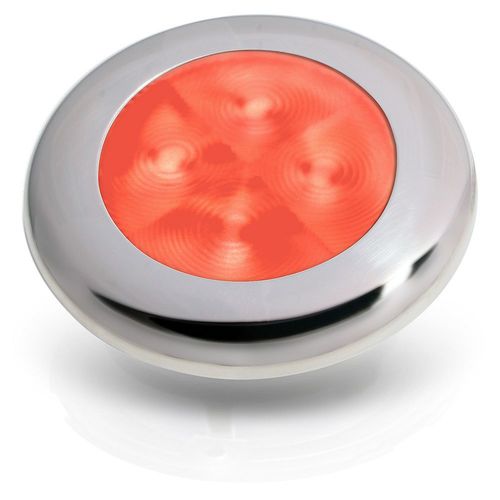 Hella LED RND SL rot 24V 316 satiniert