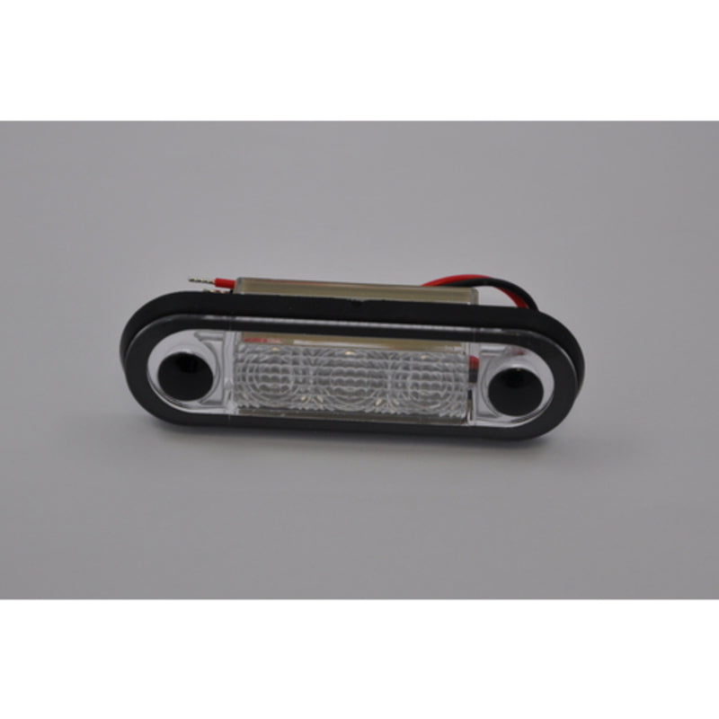 Hella LED-Umgebungsleuchte rot/klar 12V