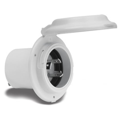 Marinco INLET, 16A CONTOURED EXP. W/ SS TR