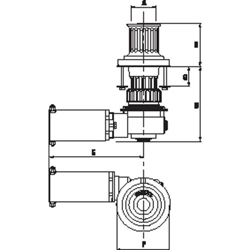 Maxwell Seilwinde mit Hydraulikmotor