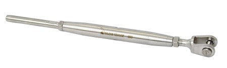 Wantenspanner M5 Gabel/Terminal 2mm Ø Bolzen 5mm