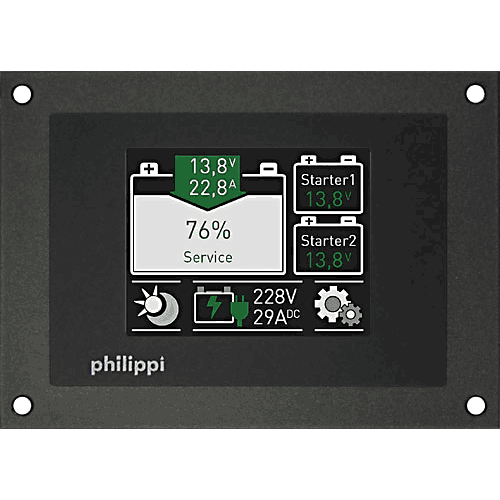 Philippi BLS Batteriemonitor ncl. SHE300+ACE-LIN