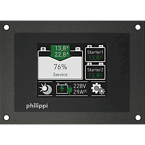 Philippi BLS Batteriemonitor incl. SHE300 & ACE-LIN