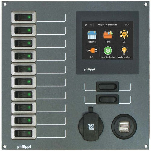 Philippi STV 250 Stromkreisverteiler mit PSM2