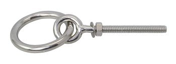 Augbolzen Edelstahl mit Ring M10x90mm