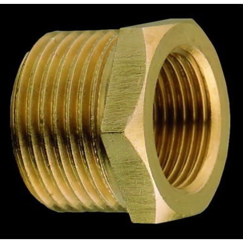 PLASTIMO 'MALE/FEMALE BRASS REDUCER1/2''X3/8'''