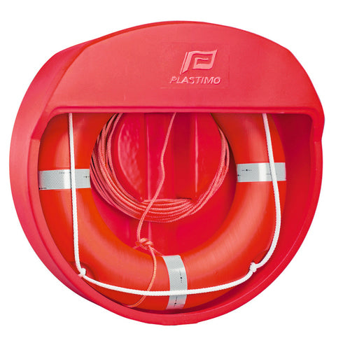 PLASTIMO Box für Rettungsring oder Box mit Rettungsring