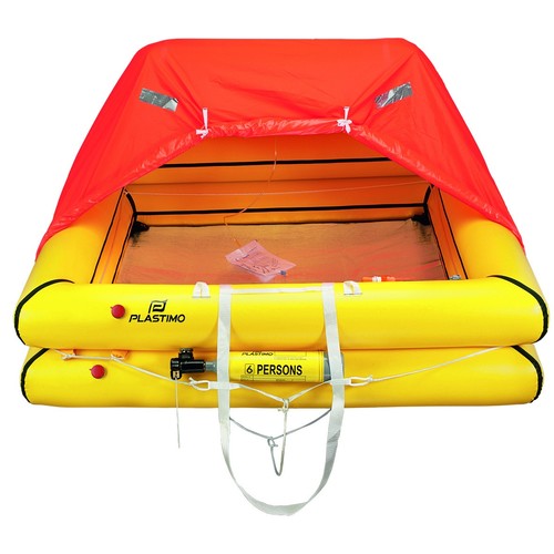 PLASTIMO Cruiser Std. Rettungsinsel, 6 Pers., Con.