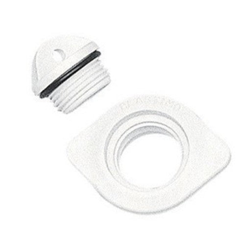 PLASTIMO Lenzstopfen Oval schwarz 1417N 10Stk