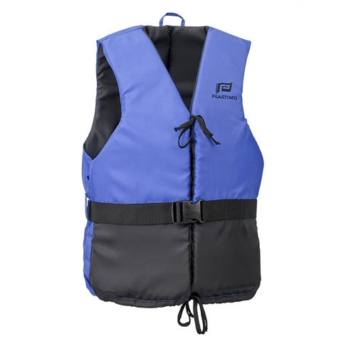 PLASTIMO OLYMPIA WESTE BLAU/SCHWARZ GR S 30/50KG