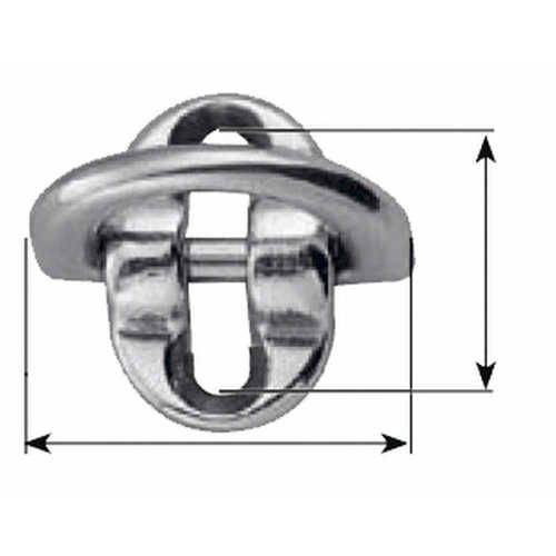 PLASTIMO PADEYED FOLDING D.6MM SINGLE BASE