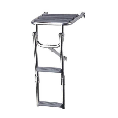 PLASTIMO PLATTFORMLEITER + 2 ENGE STUFEN