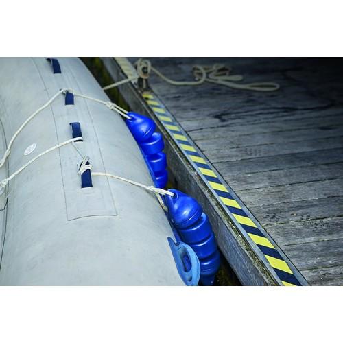 Plastimo gelenkiger RIB Fender, schwarz, weiss oder blau