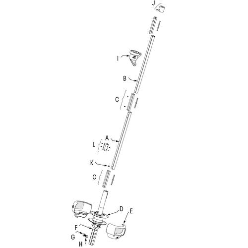 PLASTIMO SCHRAUBENSET ROLLREFFANLAGE SERIE T