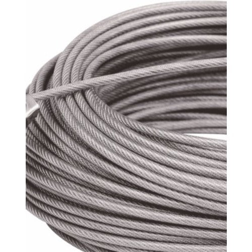 PLASTIMO Steuerseil, Edelstahl, D = 4,2 mm